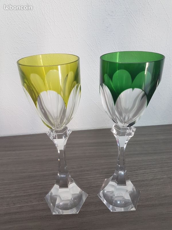 Verres en cristal de ST Louis modèle CHAMBORD (image 5)