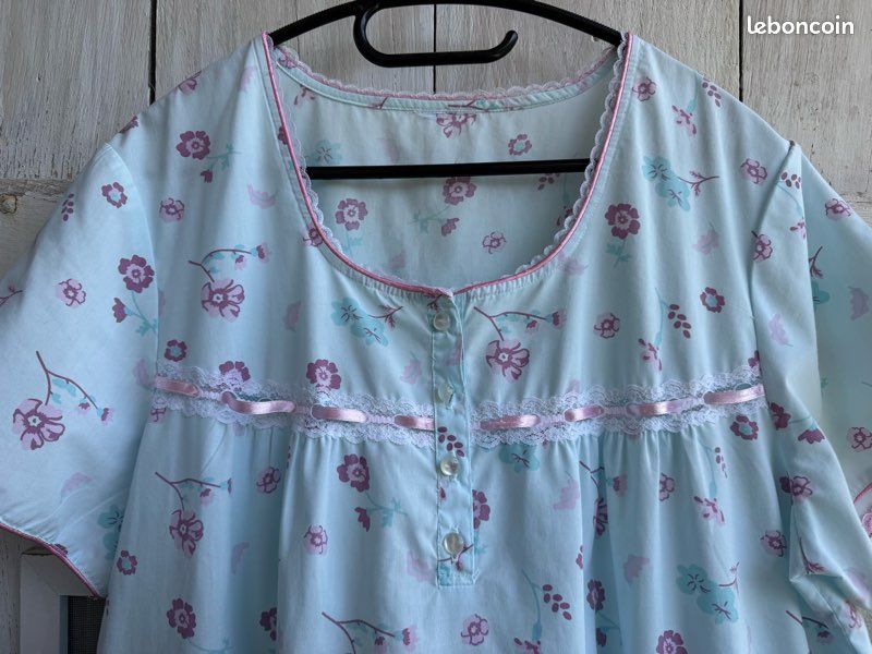 Vintage chemisier chemise DAMART over size 36 taille XXL 42/44 tres bon etat - Vêtements