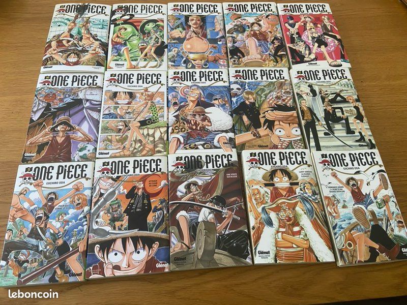 Manga One Piece - tome 1 à 15 (image 2)