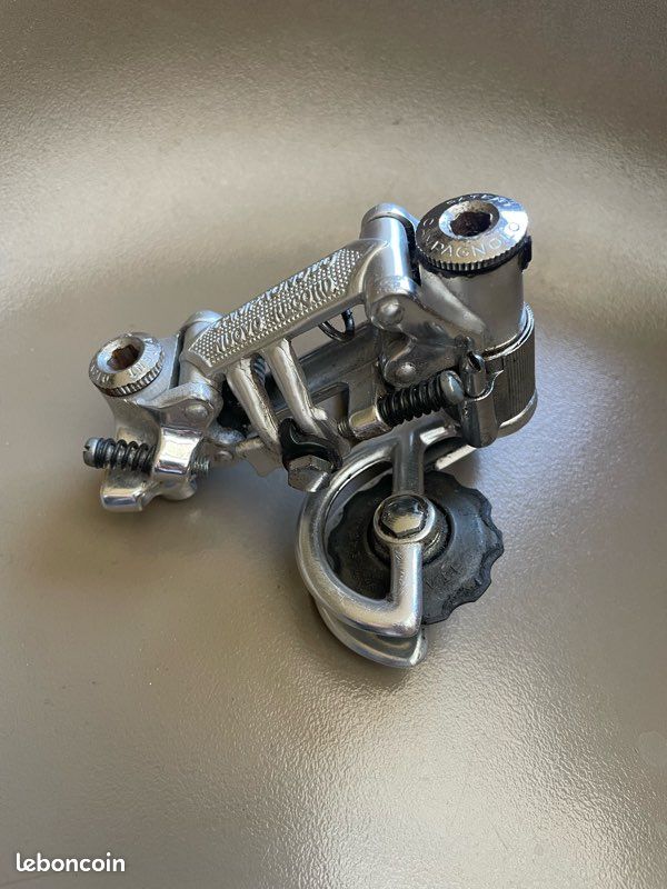 Dérailleur Arrière Campagnolo Nuovo Record - Vintage - Argent - Excellent État