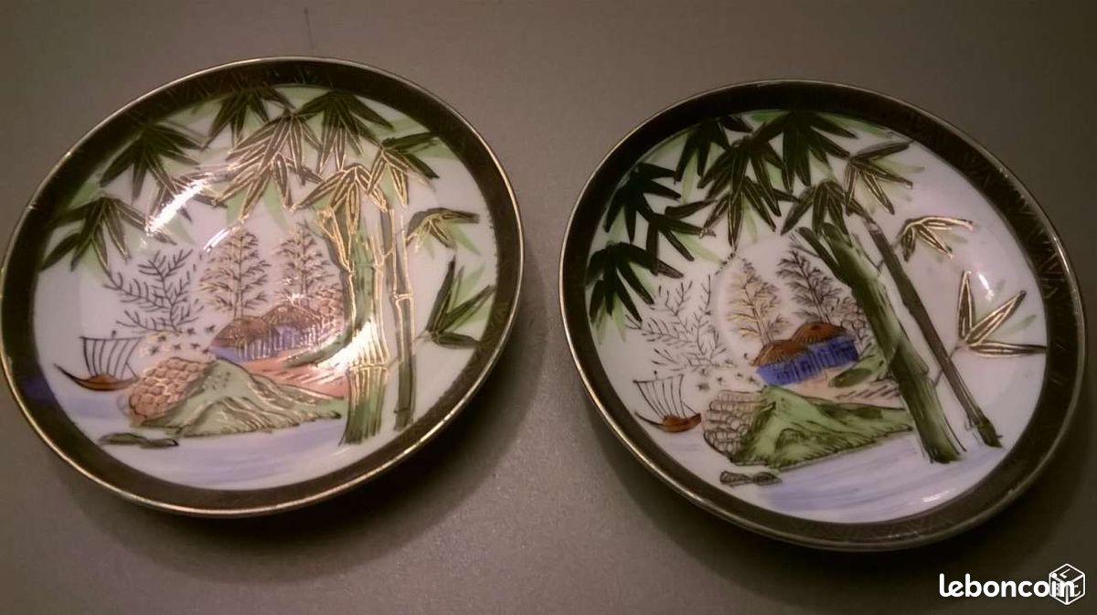 Petites assiettes asiatiques (image 1)