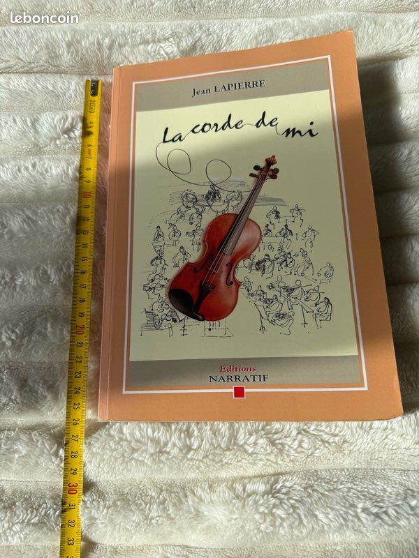 Livre Jean Lapierre la corde de mi éditions Narratif comme sur photos (image 8)