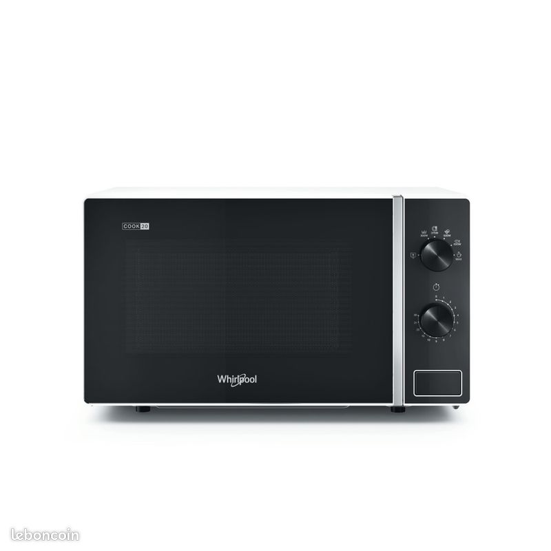 Micro-ondes Whirlpool MWP 101 W – 20L – 700W – Très bon état (image 1)