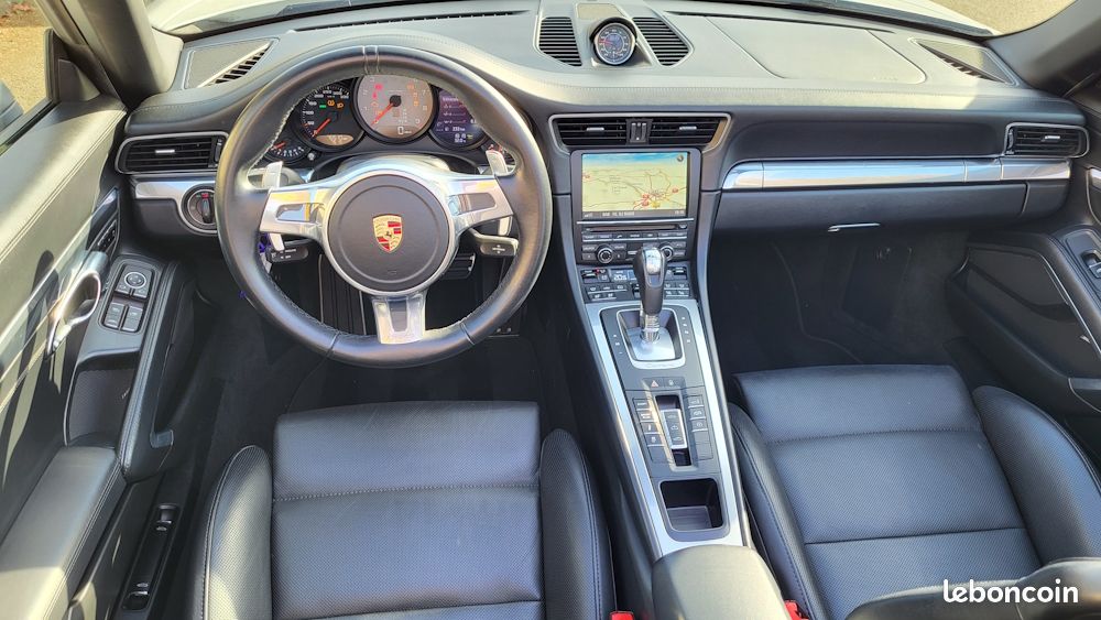 Porsche 911 Carrera Cabrio 4S (991.1) 3.8 400 PDK +PACK CHRONO+PSE+PASM+BOSE+SIEGE VENTILE/CHAUFFANT+CUIR ETENDU+SERVICE 12ANS PORSCHE 27/05/26+GAR PA 03/2027 (image 4)