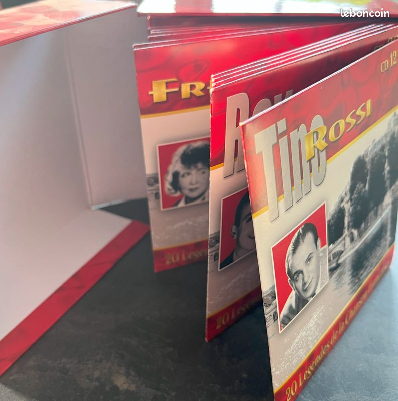 20 Légendes de la Chanson Française Coffret 5 CD (image 4)