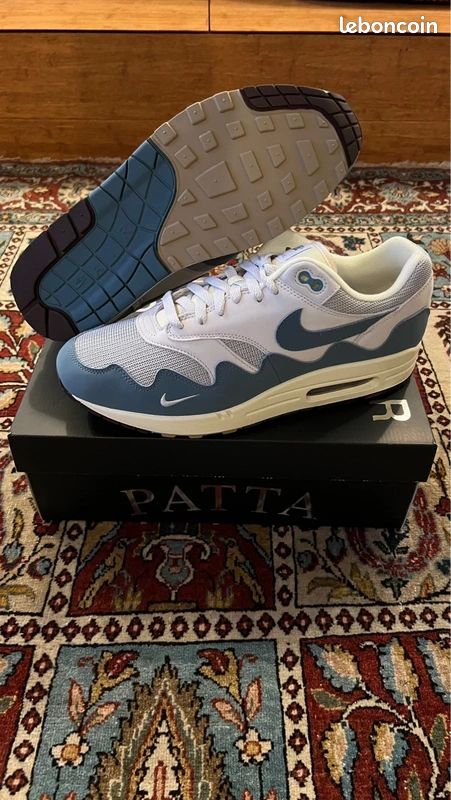 Patta X Nike Air Max Flots Bleu 46 Chaussures