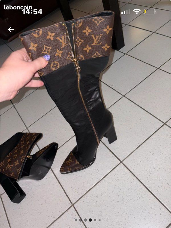 Bottes de luxe pour femme taille 37 Chaussures