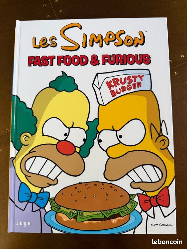 Les Simpson Fast Food & furious Tome 39 (image 1)