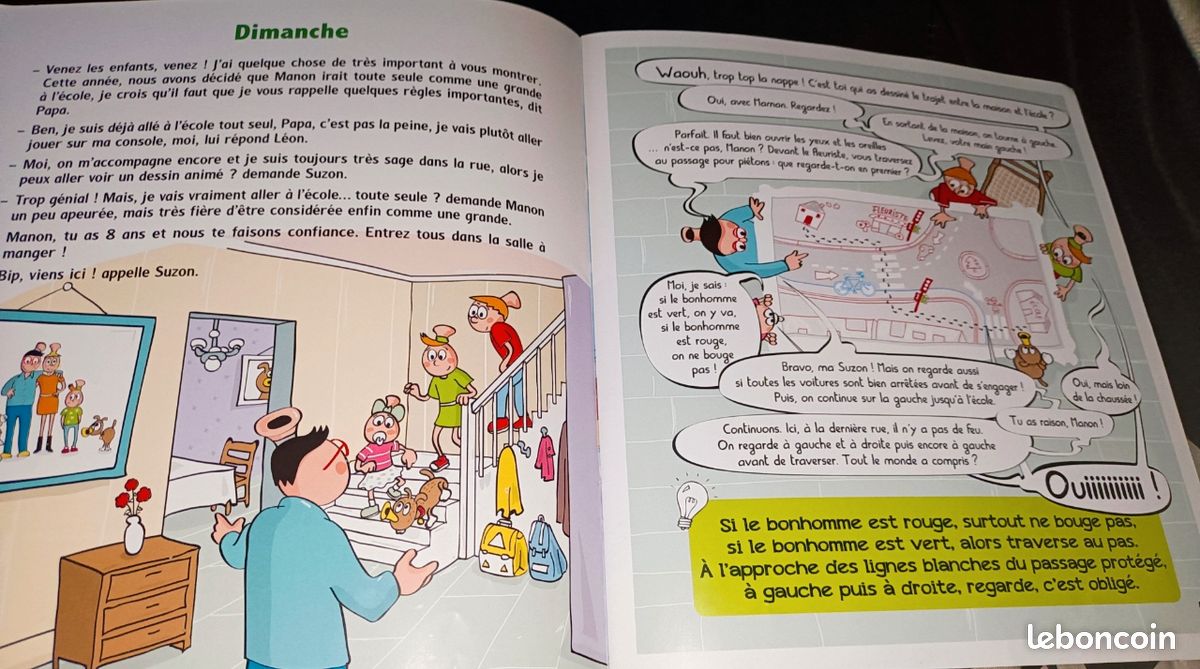 Livre enfant : les aventures de la famille Klaxon (image 2)