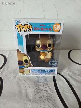 Funko Pop! Reuben (Lilo Et Stitch) Avec Grilled Cheese #1339 – Spécial Édition