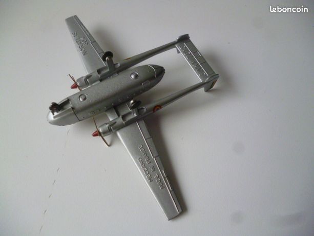 Dinky Toys 804 Avion Noratlas Nord 2501 - Meccano France 1959 - Avec Boîte Reproduction