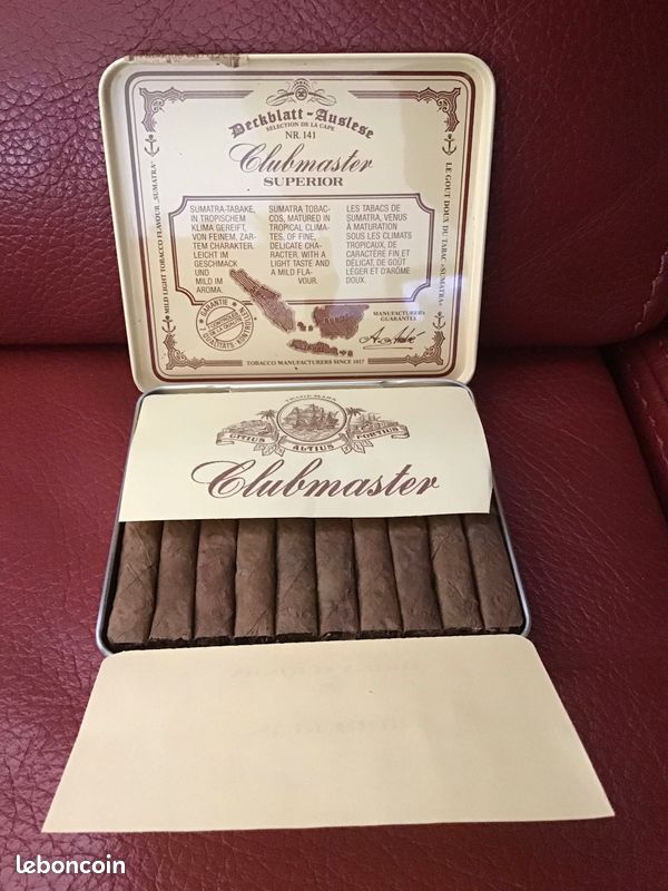 20 cigarillos dans leur bote vintage annes 70 - Collection