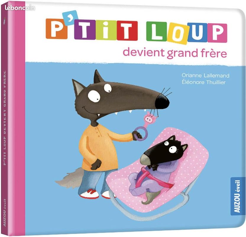 Livre Ptit loup devient grand frère (image 1)