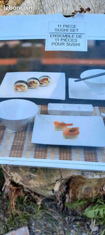 Ensemble de 11 pièces pour sushi (image 1)