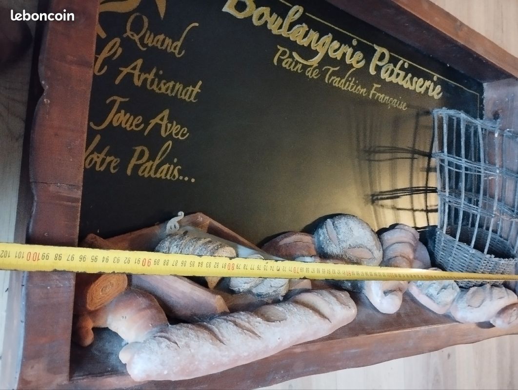 Cadre Boulanger en bois country corner TBE (image 4)
