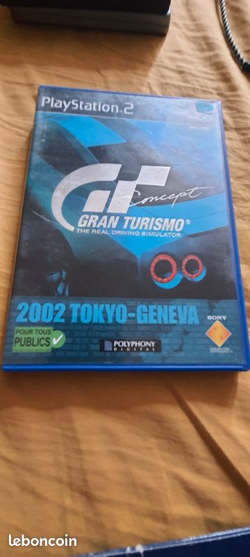 Jeux Vidéo Gran Turismo Concept 2002 Tokyo-Geneva Platinum PlayStation 2 ( PS2) d'occasion