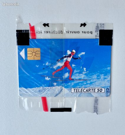 Lot De 6 Cartes Téléphoniques Jeux Olympiques Albertville 92 Collection