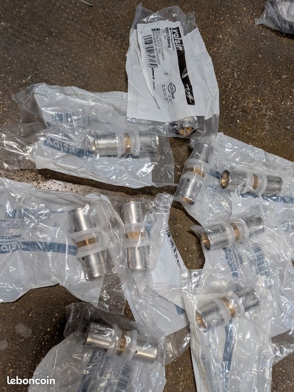 COMAP Raccord droit écrou tournant métallique pour tubes multicouche à