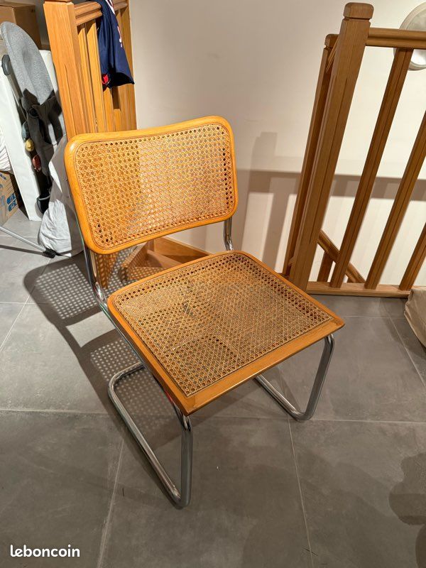 Lot de 4 chaises Marcel Breuer B32 cesca (image 5)