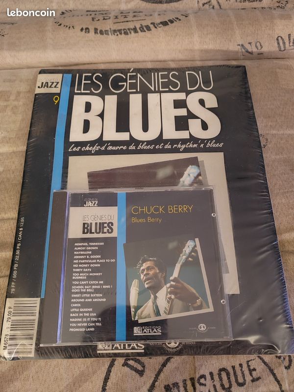 CD blues Chuck Berry + livret neuf emballé (image 1)