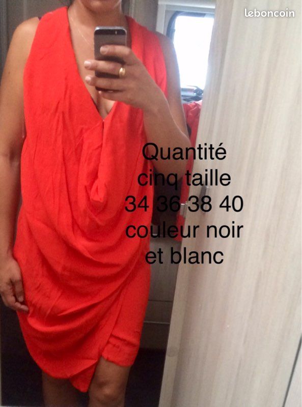 Vends vêtements de marque Morgane cache-cache Bréal robe Pantalon et pull (image 4)