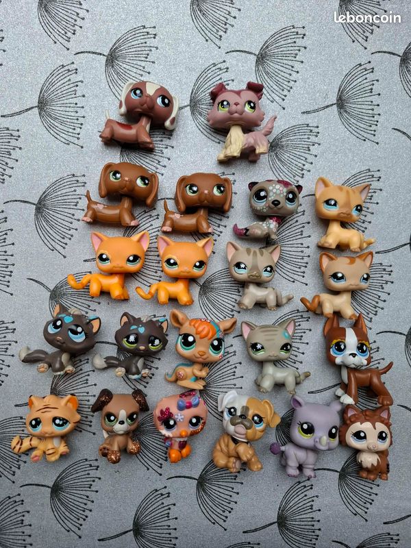 Littlest PetShop Hasbro figure #42 cat collection jouet rétro Littlest Pet shop - France