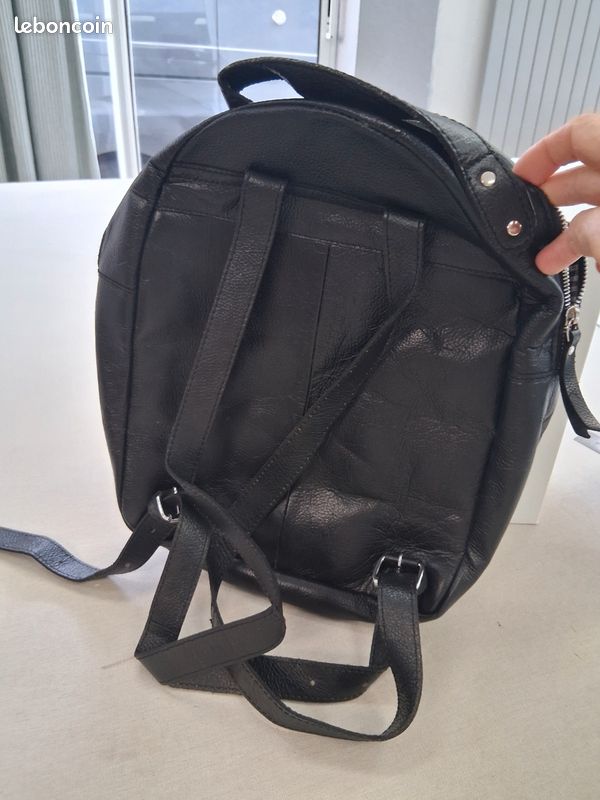 Sac a dos en cuir (image 2)