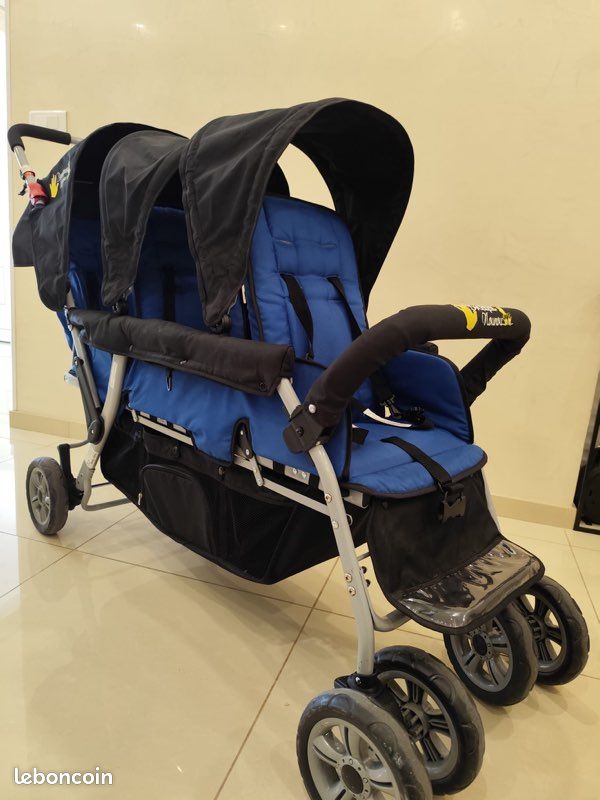 Poussette triple comme neuve (image 3)
