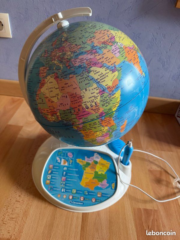 Globe terrestre interactif (image 1)