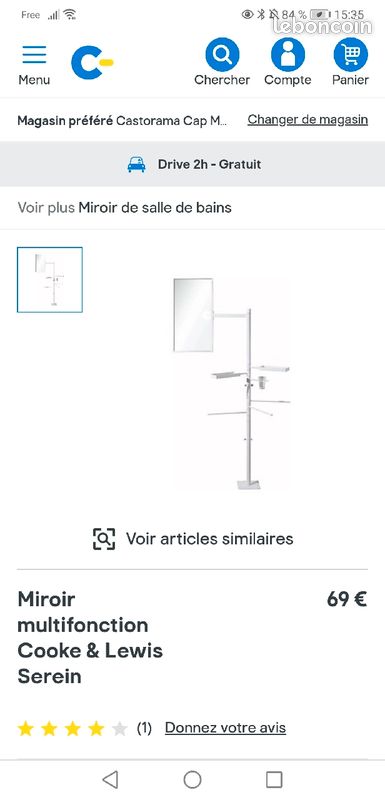 Miroir multifonction (image 1)
