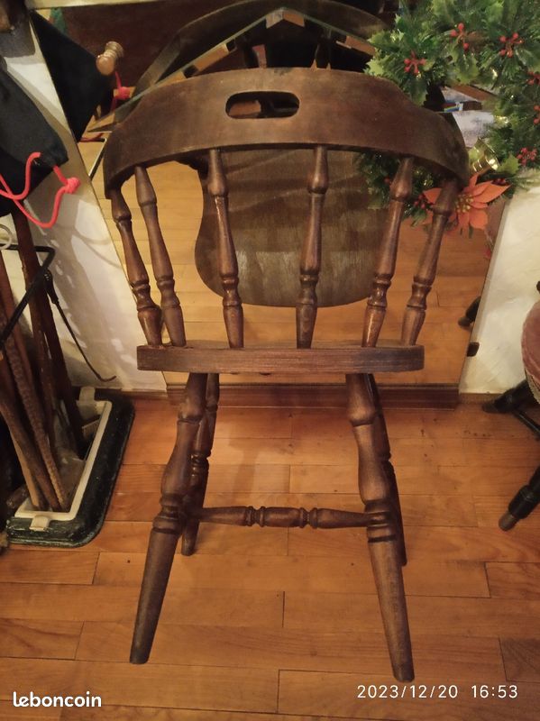 Fauteuil bois (image 2)
