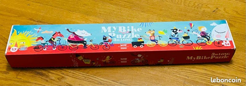 Big Puzzle "My Bike", 3 mètre long, très bon état (image 1)
