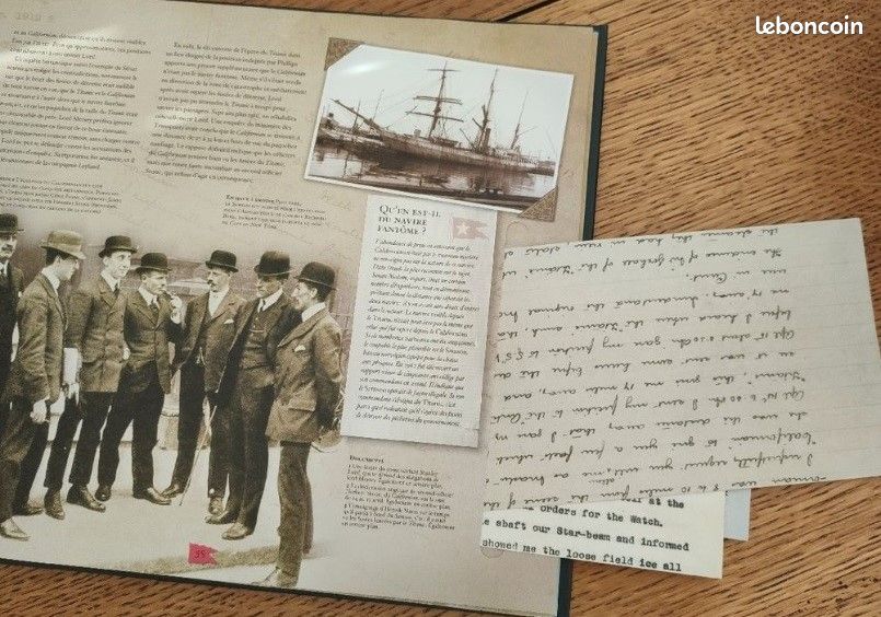 Superbe livre, en coffret collector Titanic, toute l'histoire du Titanic par Beau Riffenburg (image 2)