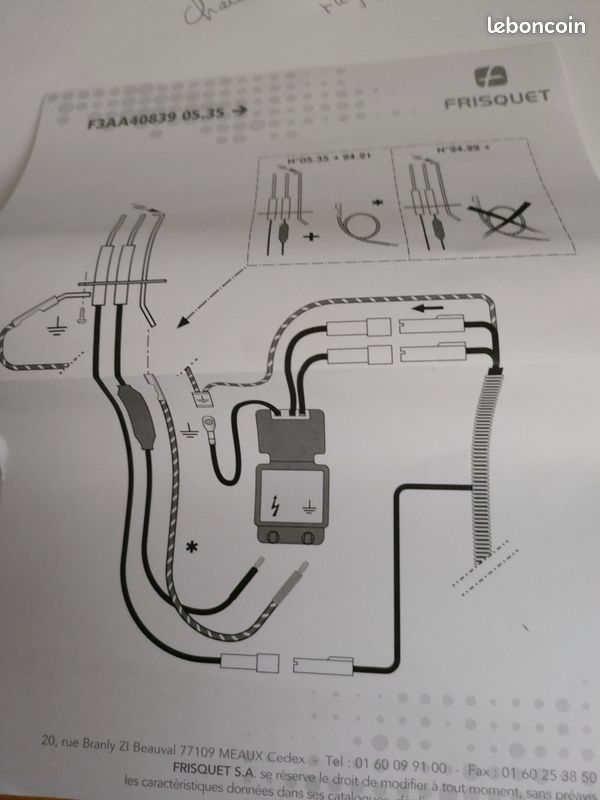 Électrode Al+ion Frisquet (image 2)