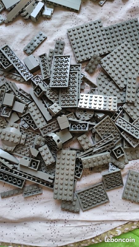 Lego gris vintage en vrac (image 8)