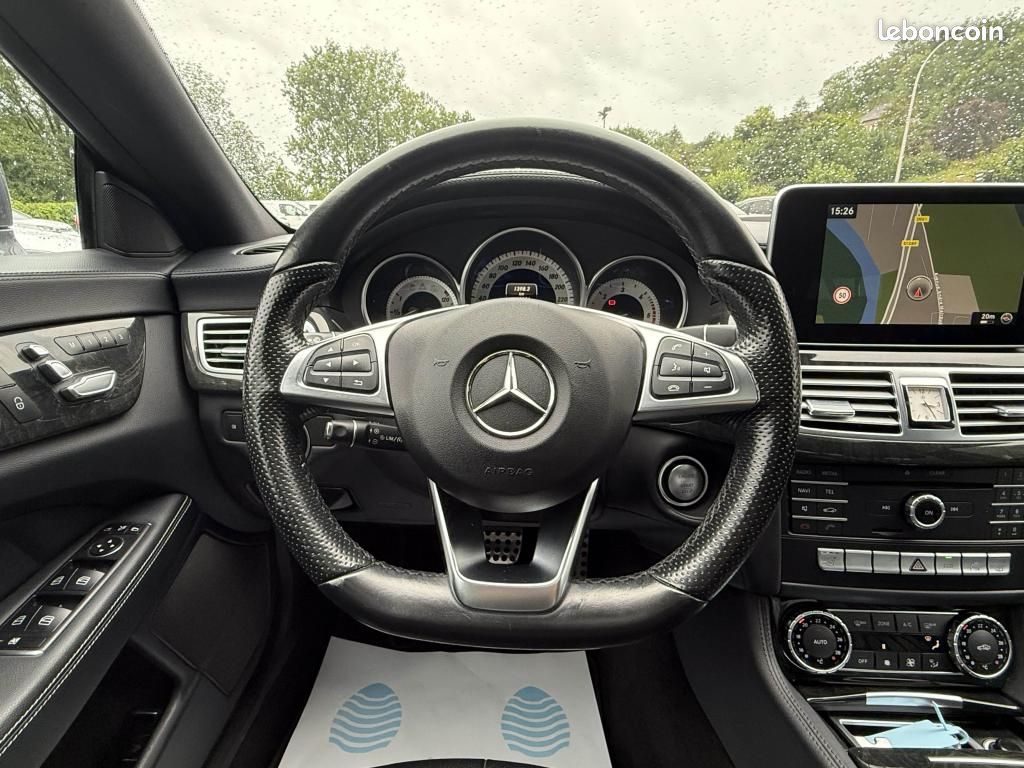 MERCEDES CLS 350 d - BVA 9G-Tronic Plus Sportline 4-Matic - BVA GPS + TOIT OUVRANT + CAMERA AR (image 20)