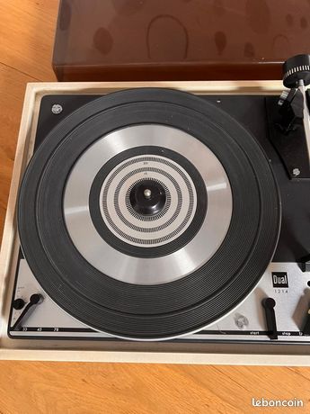 platine (tourne disque) dual 1214 type CK9 vintage - Label Emmaüs