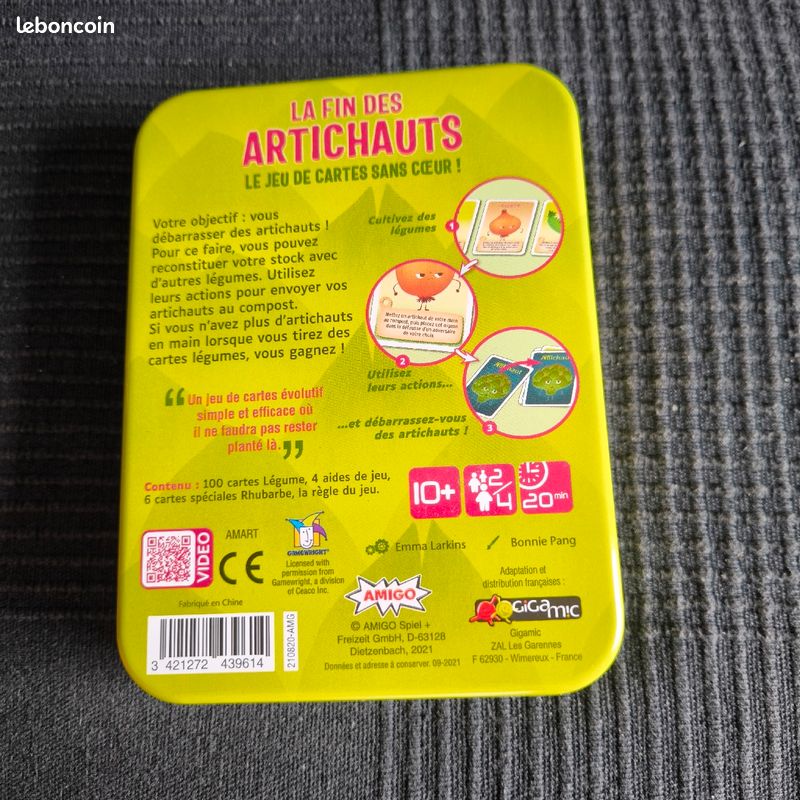 Jeu de cartes 2 ou 4 joueurs / 10 ans + (image 2)