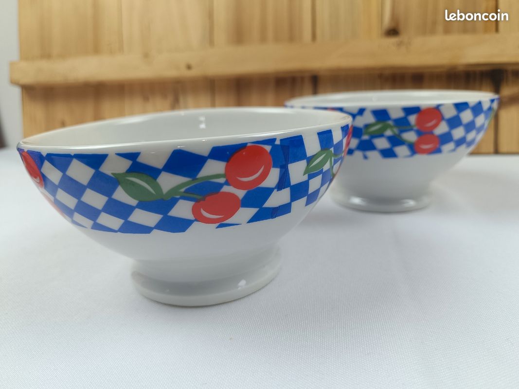 2 bols en porcelaine - Deshoulières (image 4)