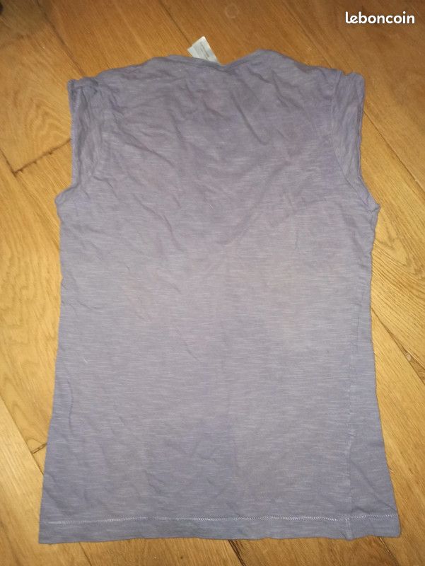 T-shirt femme sans manche (image 3)