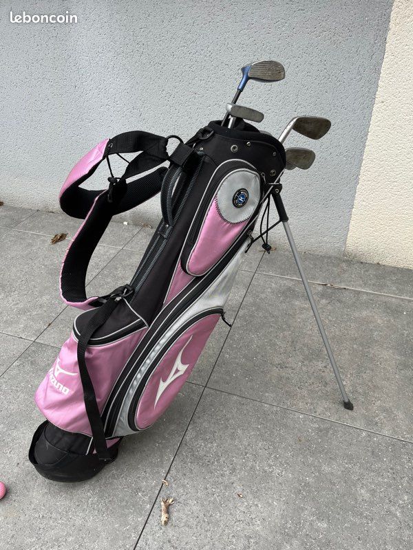 Sac de golf + chariot + série (image 3)