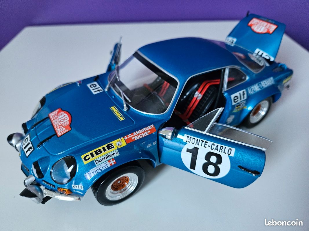 MAQUETTE RENAULT ALPINE A110 Rallye Tour de Corse 1973 Collections Remémoratrise EUR 80,00 - FR
