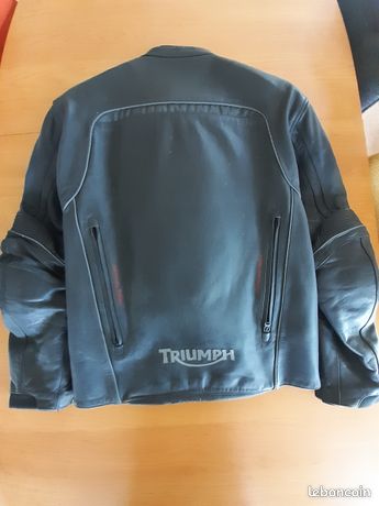 Blouson Cuir Triumph H2 Sport Jacket Blouson Moto Triumph Cuir - Main Image