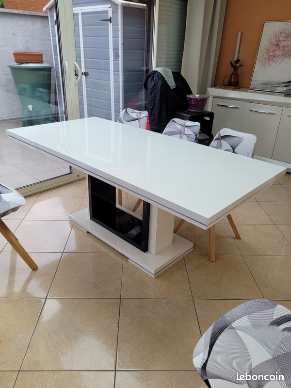 Enfilade (bahut) laquée blanc (image 2)