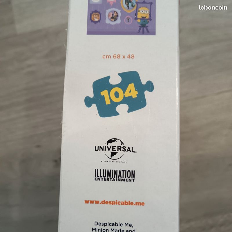 Puzzle 104 pièces grand format les minions (image 4)