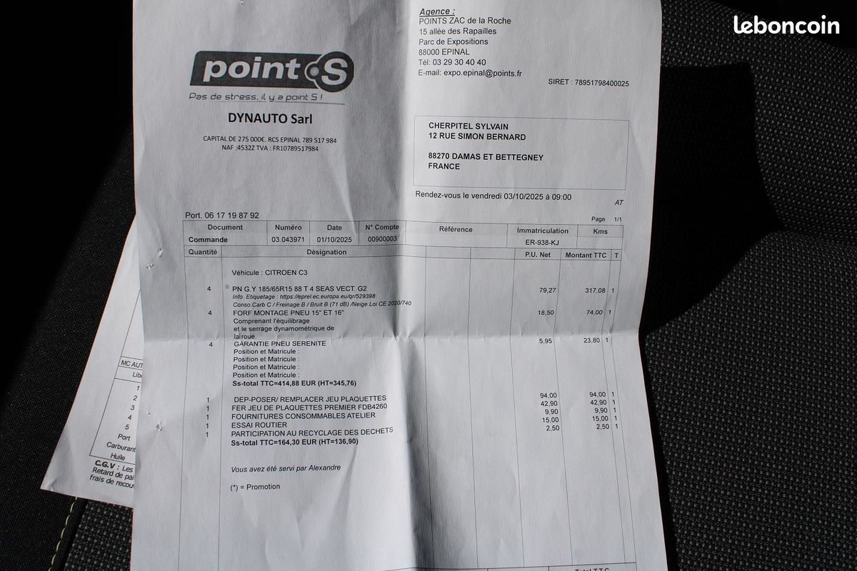 Citroen C3 III AFFAIRE 1L6 HDI 100 CV FEEL BUSINESS GPS 3D ATTELAGE RE USB BLUETOOTH RÉGULATEUR (image 16)