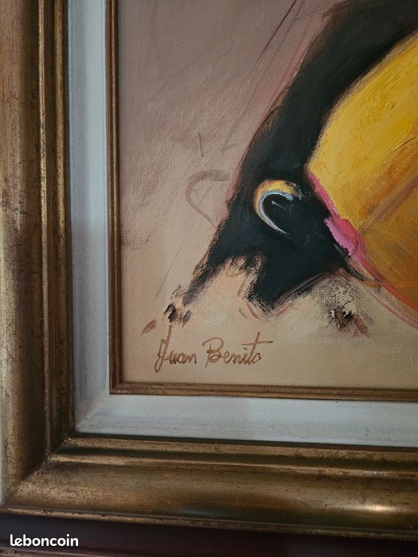 Huile sur toile Juan Benito (image 2)
