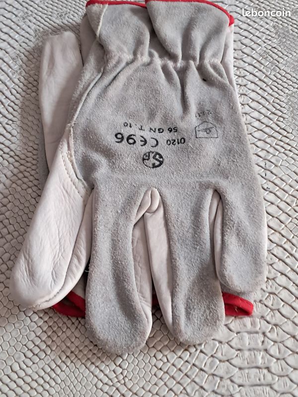 Lot de 10 paires de gants de protection (image 1)