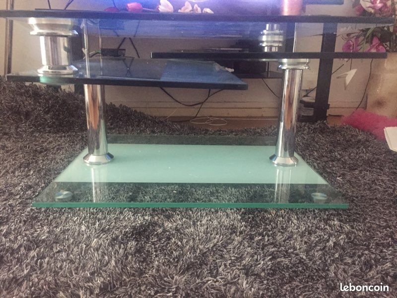 Table basse en verre (image 2)