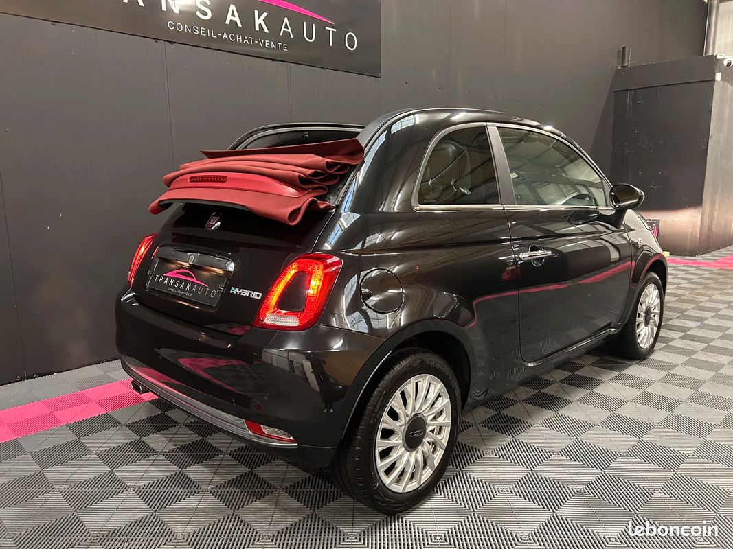 Fiat 500C Dolcevita 70 ch CARTE GRISE ETHANOL / 1ère main FR (image 7)